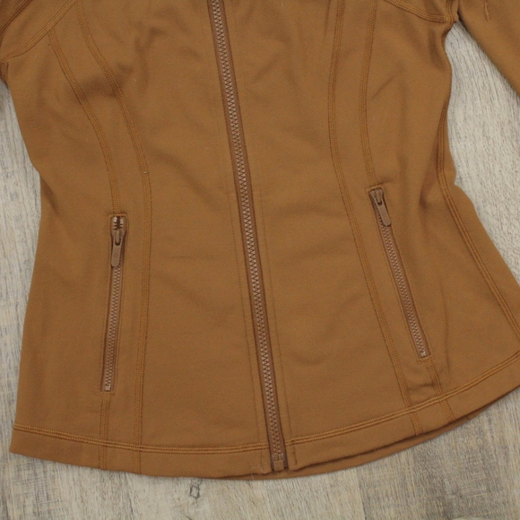 Lululemon Copper Brown Define Jacket Luon Size 6 - Picture 3 of 13